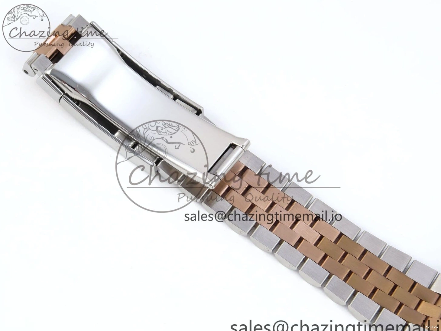 MiroTime 0225 DateJust 36 126231 EWEF Best Edition Gray Dial Stick Marker on SS RG Jubilee Bracelet A Seasonal 593